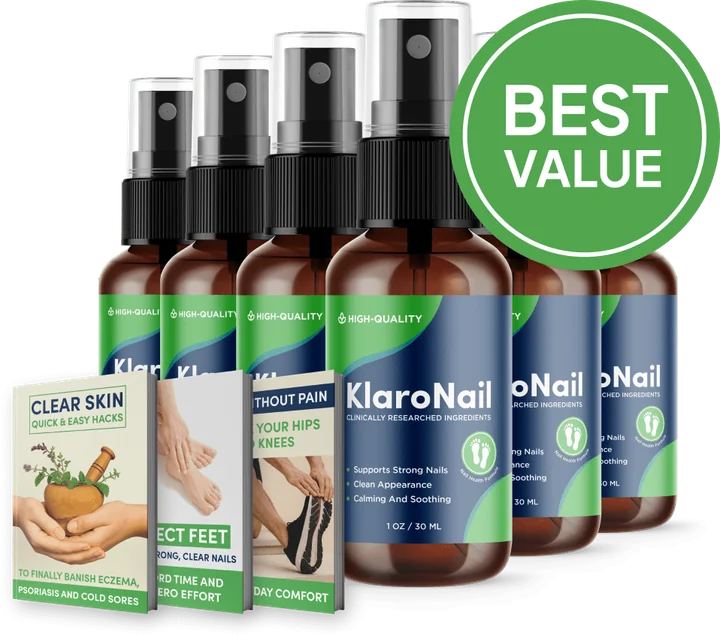 KlaroNail 6 Bottles package